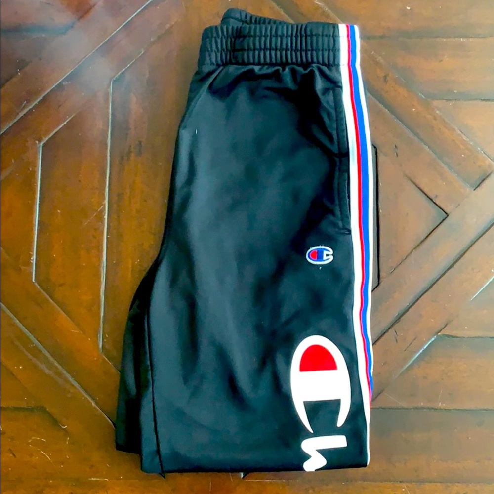 Boys 10/12 Champion Jogger Sweatpants Amazing Cond